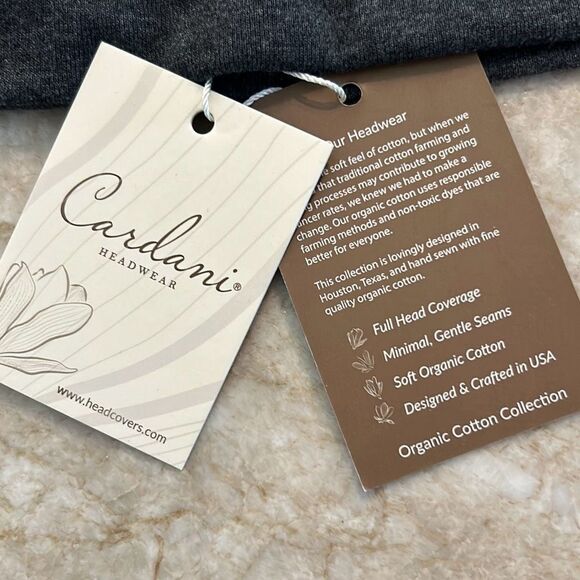 Charcoal Gray Cotton Cap NWT - Picture 2 of 5